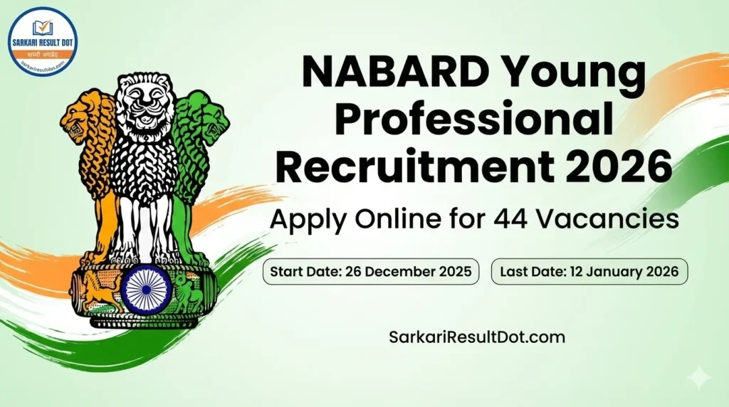 NABARD Young Professional Recruitment 2026
