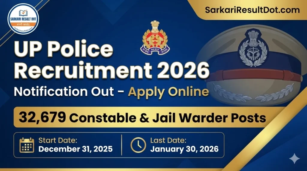 UP Police Recruitment 2026
