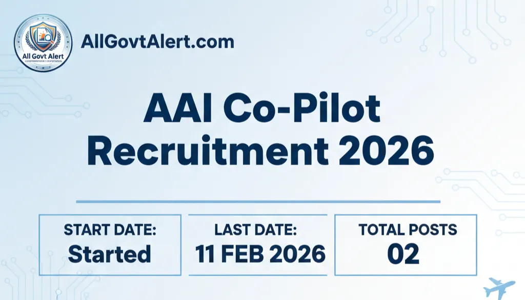 AAI Co-Pilot Recruitment 2026 