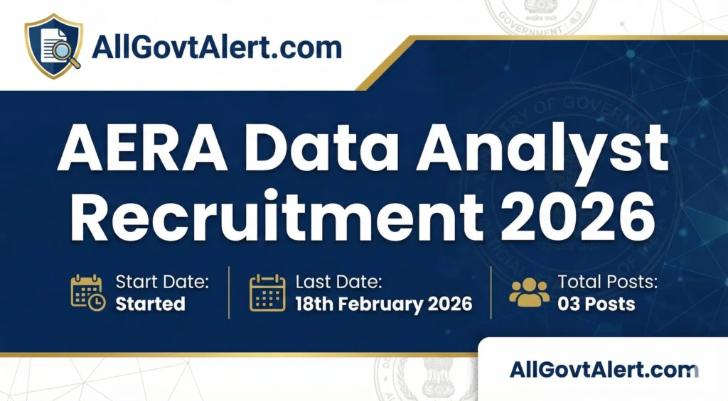 AERA Data Analyst Recruitment 2026