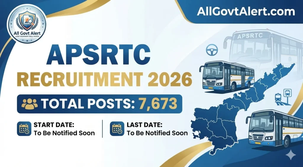 APSRTC Recruitment 2026 Overview