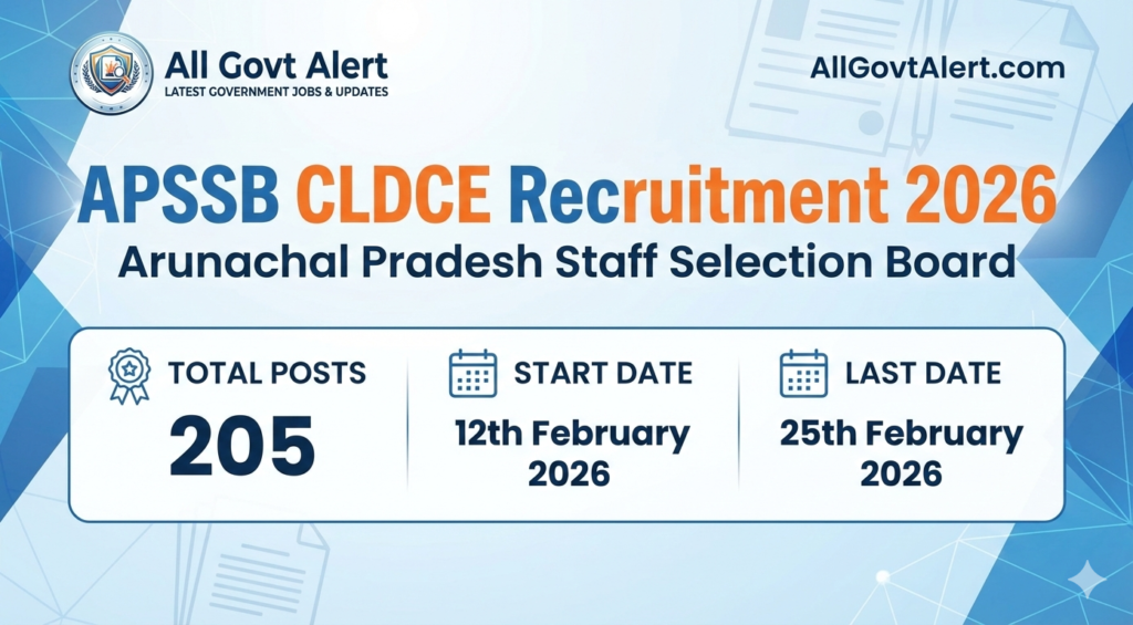 APSSB CLDCE Recruitment 2026 Overview