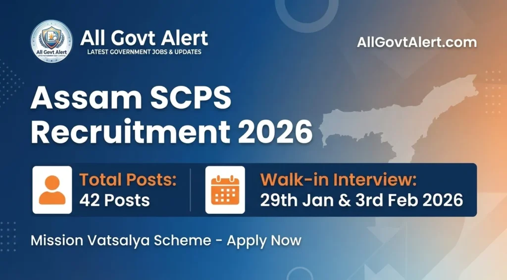 Assam SCPS Recruitment 2026