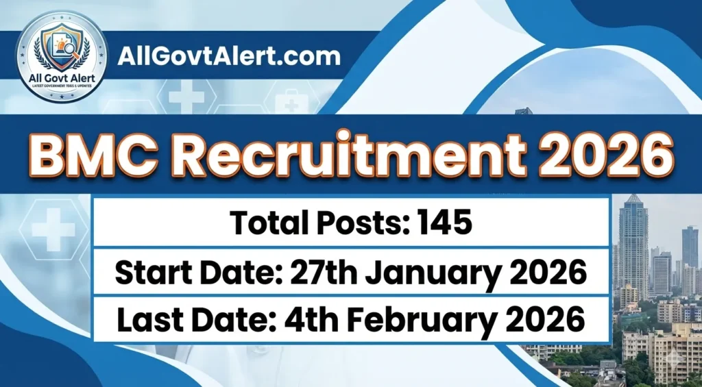 BMC Recruitment 2026 Overview