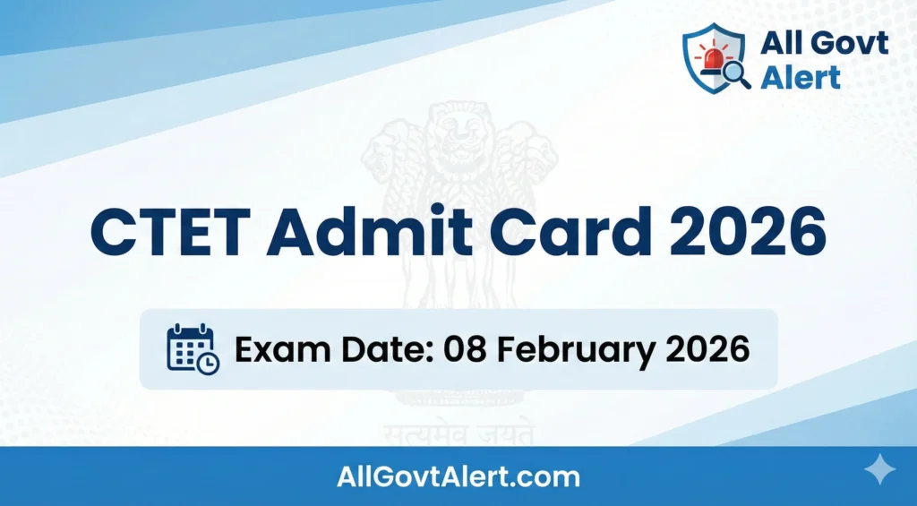 CTET Admit Card 2026