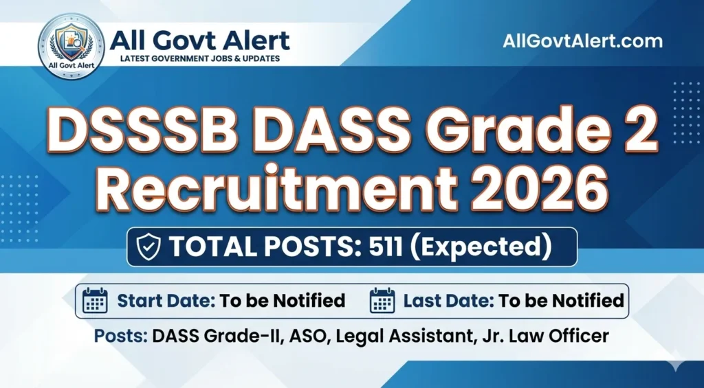 DSSSB DASS Grade 2 Recruitment 2026 Overview