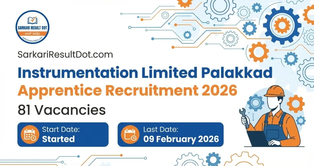 Instrumentation Limited Palakkad Apprentice Recruitment 2026 