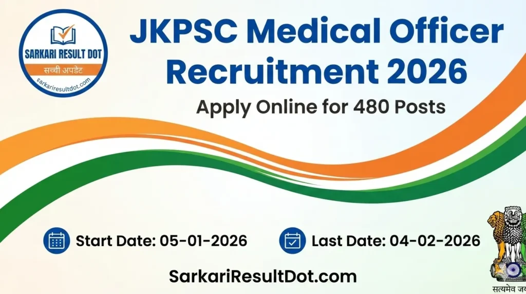 JKPSC Medical Officer Recruitment 2026 Overview