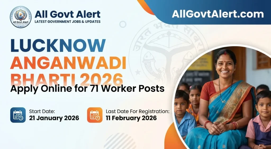 Lucknow Anganwadi Bharti 2026