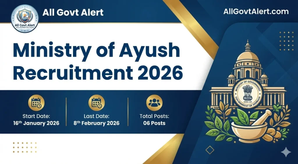 Ministry of Ayush Recruitment 2026 Overview