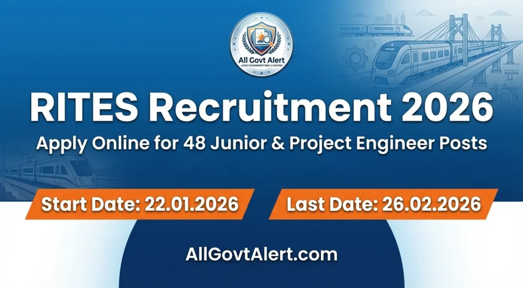 RITES Recruitment 2026
