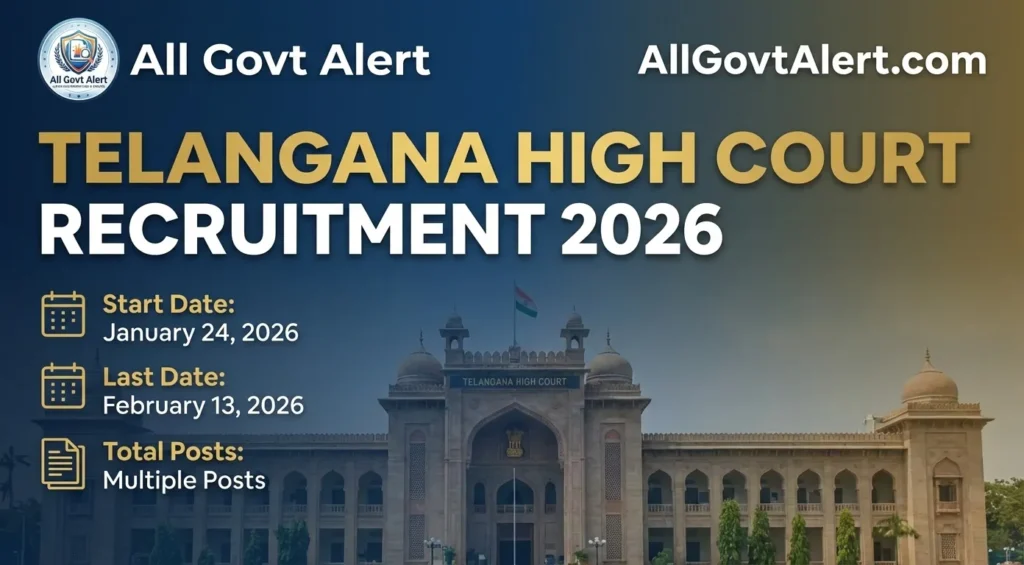 Telangana High Court Recruitment 2026 Overview