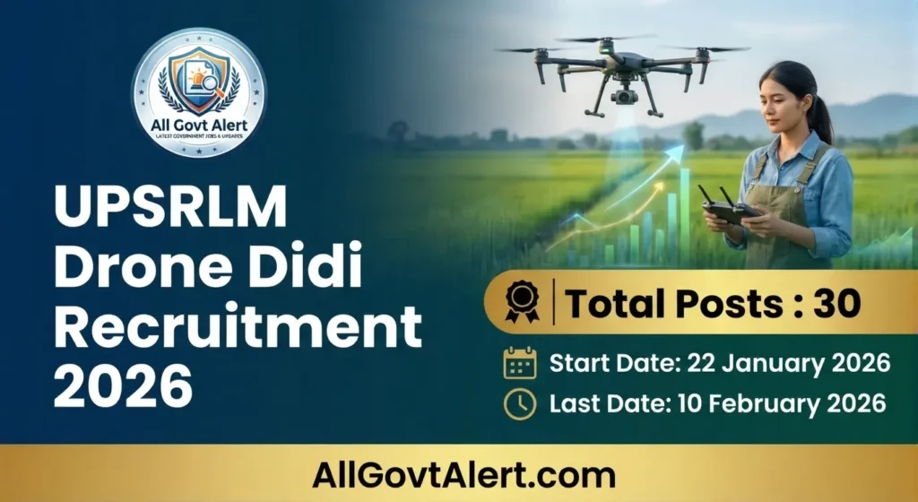 UPSRLM Drone Didi Recruitment 2026 Overview
