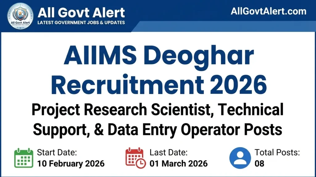 AIIMS Deoghar Recruitment 2026 Overview