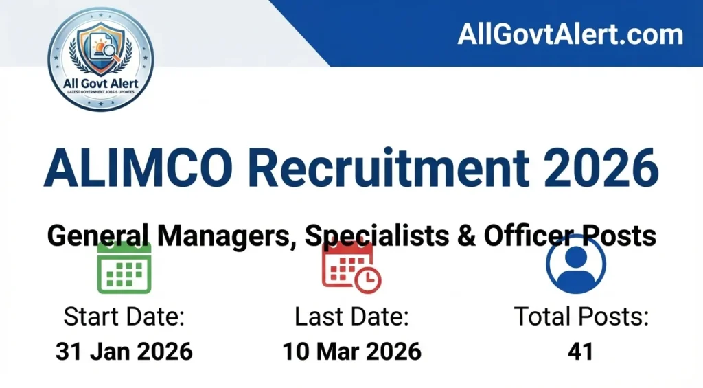 ALIMCO Recruitment 2026
