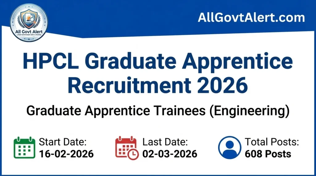 HPCL Graduate Apprentice Recruitment 2026 Overview