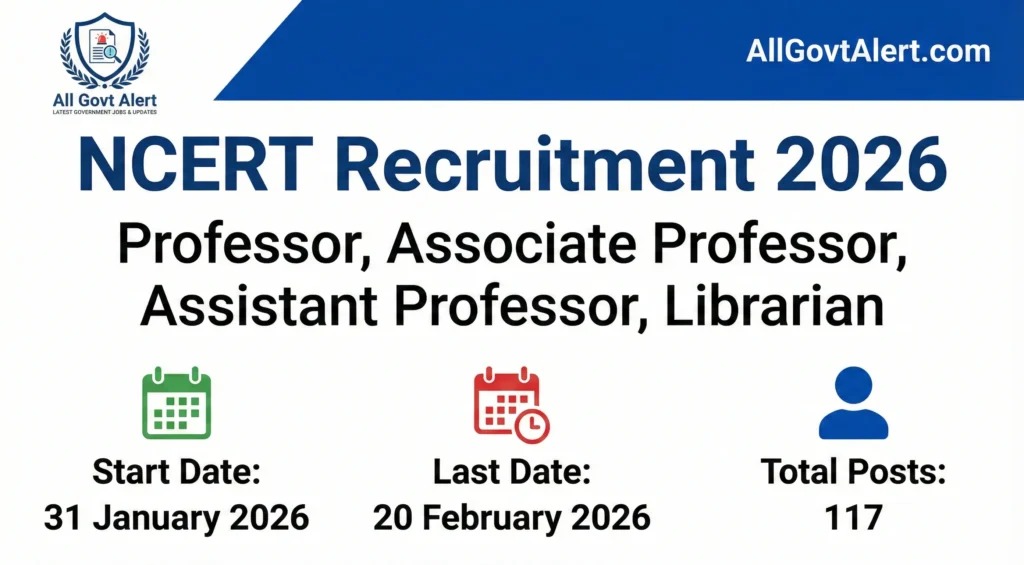 NCERT Recruitment 2026