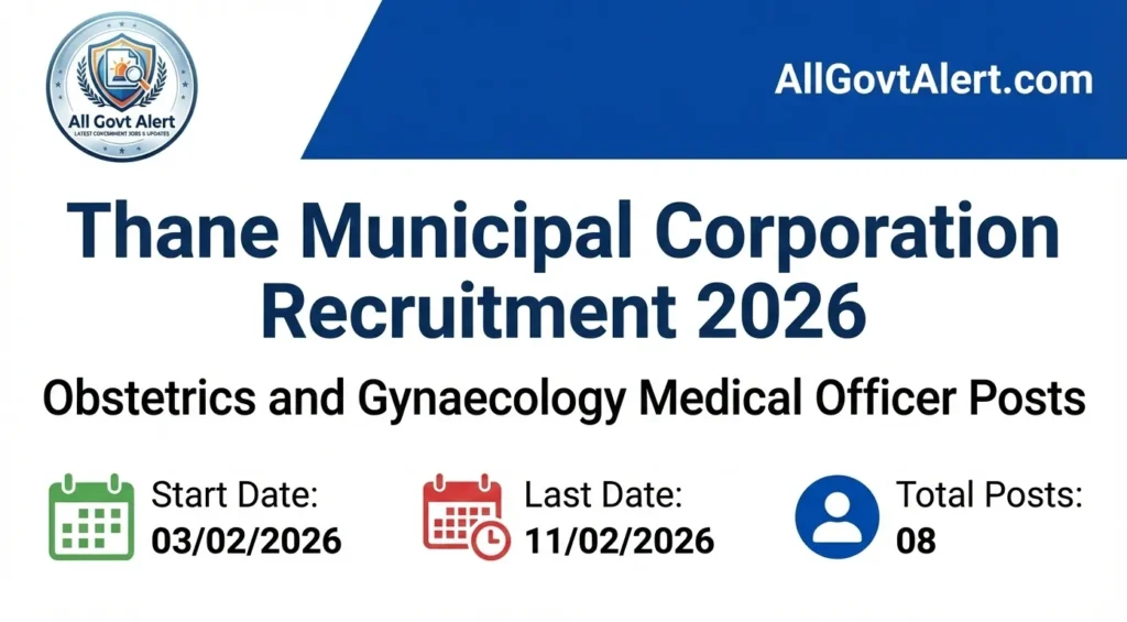 Thane Municipal Corporation Recruitment 2026